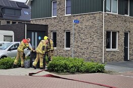 Ondergrondse afvalcontainer in brand in Schagen