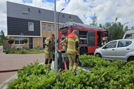 Ondergrondse afvalcontainer in brand in Schagen