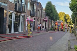 Brand aan de Nieuwe Laagzijde in Schagen