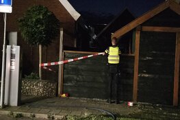 Brand in schuur in Sint Maarten