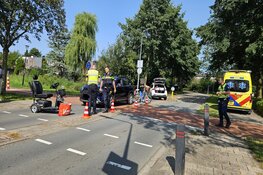 Scootmobiel aangereden op Spreeuwenlaan in Schagen