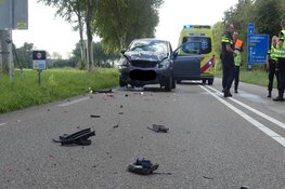 Ongeluk op N245 ter hoogte van Dirkshorn