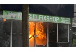 Pand ingestort na verwoestende brand