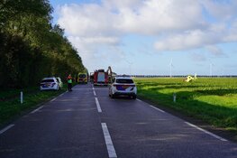 Dodelijk ongeluk in Middenmeer: auto in botsing met tractor