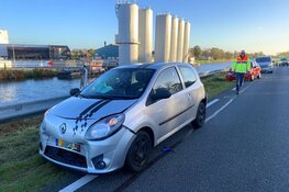 Botsing met drie auto's op N9 bij 't Zand