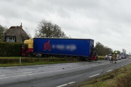Ongeluk bij Haringhuizen: zwaargewonde naar ziekenhuis