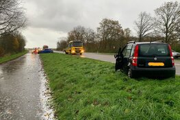 Ongeluk op Ewijcksvaart in Anna Paulowna