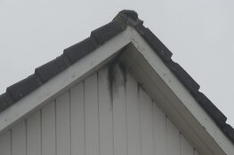 Korte brand door blikseminslag in Schagen