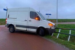 Ongeluk door harde windstoten in Oudesluis