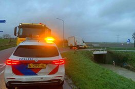 Ongeluk door harde windstoten in Oudesluis