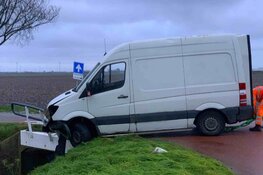 Ongeluk door harde windstoten in Oudesluis