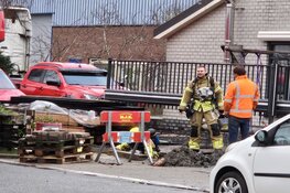Gaslekkage aan de Fok bij Schagen