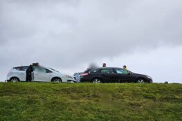 Kopstaartbotsing op N248 in Schagerbrug