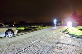 Politie zoekt met drone naar vluchtende verdachte na ongeluk