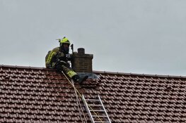 Kleine schoorsteenbrand aan Stroet in Sint Maarten