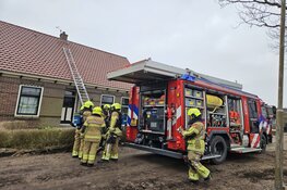 Kleine schoorsteenbrand aan Stroet in Sint Maarten