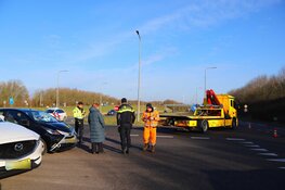 Ongeluk met schade bij 't Zand