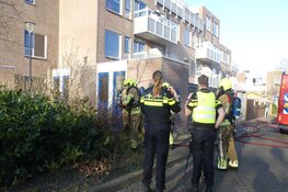 Veel rookontwikkeling door brand in schuur