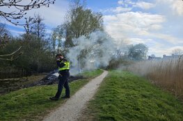 Buitenbrandje in Schagen snel onder controle