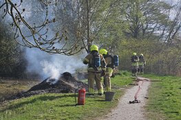 Buitenbrandje in Schagen snel onder controle