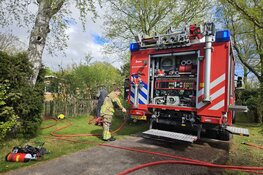 Brand op vakantiepark in Sint Maartensvlotbrug