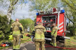 Brand op vakantiepark in Sint Maartensvlotbrug