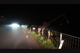 Flinke schade bij eenzijdig ongeval Lutjewinkel