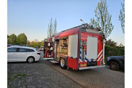 Schoorsteenbrand op Tulpstraat in Waarland