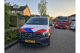 Schoorsteenbrand op Tulpstraat in Waarland