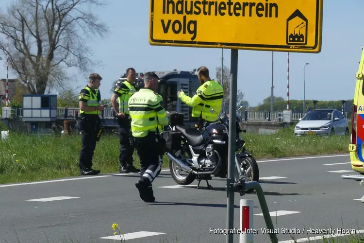 Motorrijder gewond na val op N248