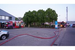 Melding van grote brand bij bedrijf in Dirkshorn