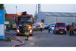 Melding van grote brand bij bedrijf in Dirkshorn