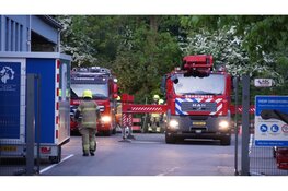 Melding van grote brand bij bedrijf in Dirkshorn