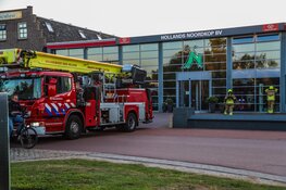 Brand bij Hollands Noordkop in Breezand