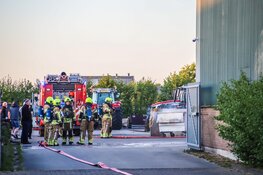 Brand bij Hollands Noordkop in Breezand