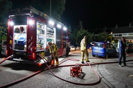 Auto volledig verwoest door brand in Schagen