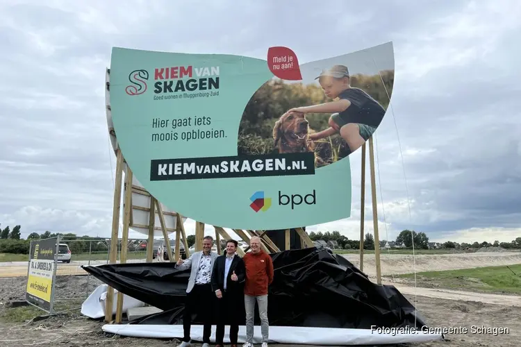 BPD start campagne Kiem van Skagen met onthulling bouwbord