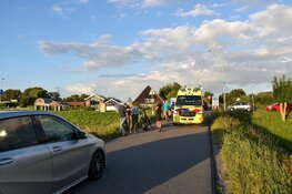 Man lichtgewond na val met fiets in Waarland