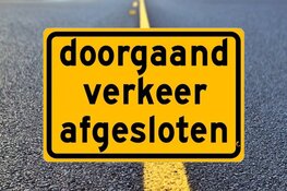 Aanleg largas en afsluiting kruising Dergmeerweg in Warmenhuizen