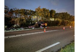 Eenzijdig ongeval op N249 bij 't Zand