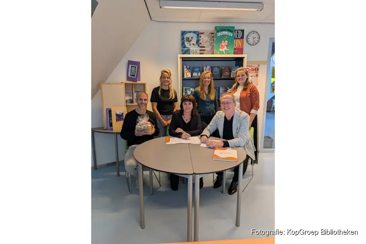 Regius College Schagen Emmalaan en KopGroep Bibliotheken bundelen krachten voor leesplezier en leesvaardigheid
