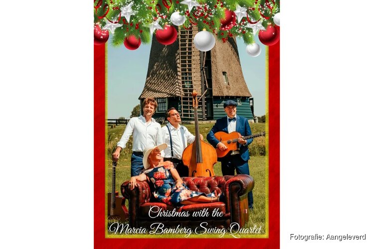 Zaterdag 13 december - Christmas with the Marcia Bamberg Swing Quartet