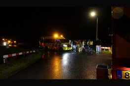 Bestelbus DPD eindigt in sloot Callantsoog