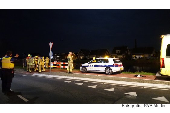 Ongeval tussen twee personenauto’s op de N9 bij Sint Maartensvlotbrug