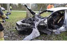 Meerdere gewonden na frontale botsing op N245 ter hoogte van Dirkshorn