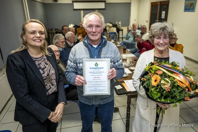 Het Schager Compliment voor Theo Smit