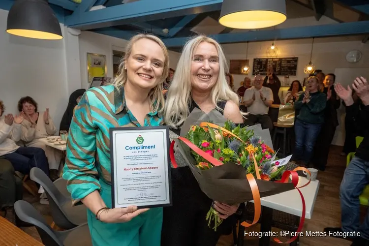 Het Schager Compliment voor Nancy Tesselaar-Spaans