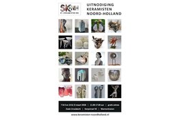 Hedendaagse keramiek van Noord-Hollandse bodem in Warmenhuizen