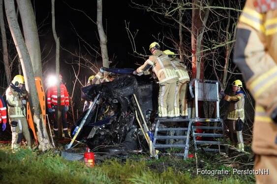 Ernstig eenzijdig ongeval op N240. Traumahelikopter en meerdere hulpdiensten ingezet