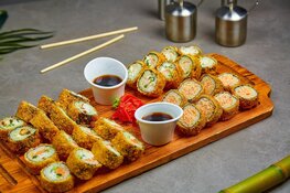 Sushi eten in Schagen